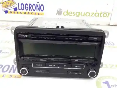 Pièce détachée automobile d'occasion SYSTÈME AUDIO / RADIOCD pour VOLKSWAGEN GOLF VI VARIANT (AJ5)  Références OEM IAM 1K0035186AN  1K0035186AN