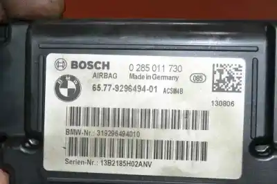 Peça sobressalente para automóvel em segunda mão centralina de airbag por bmw serie 3 lim. 2.0 turbodiesel referências oem iam 65779296494 65779296494 