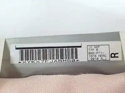 Second-hand car spare part front right curtain airbag for mitsubishi asx (ga0w) 1.6 cat oem iam references 7030a240  7030a240