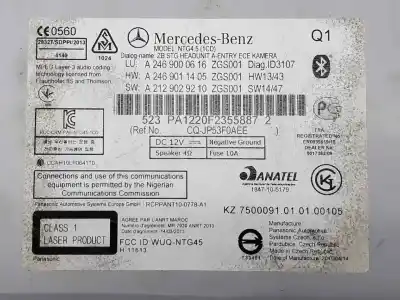 Автозапчасти б/у gps-навигационная система за clase c clase a 2.1 cdi ссылки oem iam a2469000616  2469000616