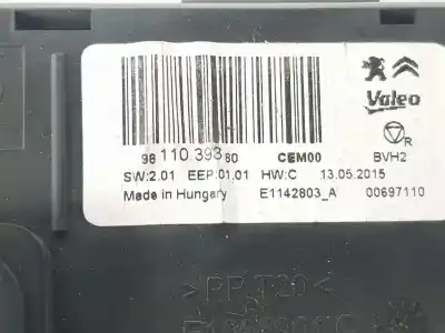 Автозапчасти б/у электронный модуль за citroen c4 picasso ii 1.6 bluehdi 120 ссылки oem iam 9811039380  9811039380