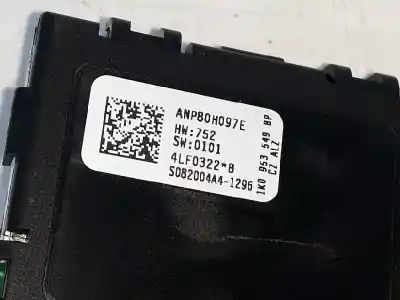 Автозапчастина б/у блок управління рульмову для volkswagen tiguan (5n_) 2.0 tdi посилання на oem iam 4lf0322b  4lf0322b