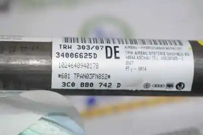 Автозапчасти б/у передняя правая подушка безопасности за volkswagen passat variant (3c5) 1.9 tdi ссылки oem iam 3c0880742e  3c0880742d