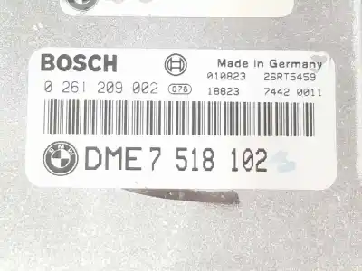 Автозапчасти б/у блок управления двигателем за bmw 7 (e65, e66, e67) 745 i, li ссылки oem iam 12147518102  0261209002