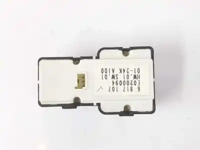 Second-hand car spare part rear left power window switch for bmw 7 (e65, e66, e67) 745 i, li oem iam references 61316917107  61316919880