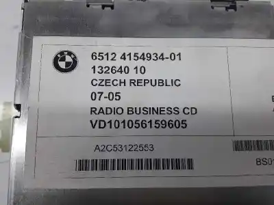 Pezzo di ricambio per auto di seconda mano impianto audio / radio cd per mini mini (r50,r53) cooper riferimenti oem iam 65124154934  a2c53122553