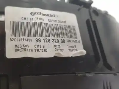 Peça sobressalente para automóvel em segunda mão quadrante por citroen c4 lim. 1.2 12v e-thp referências oem iam 9812832980  9812832980
