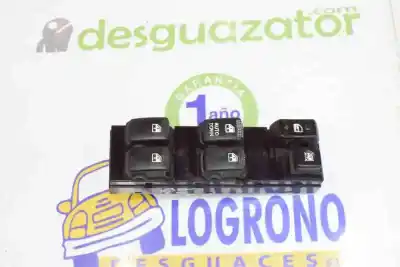 Peça sobressalente para automóvel em segunda mão botão / interruptor elevador vidro dianteiro esquerdo por hyundai tucson 2.0 crdi referências oem iam 935702e000dd