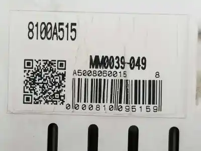 Автозапчасти б/у приборная доска за mitsubishi l 200 (ka0/kb0) 2.5 di-d cat ссылки oem iam 8100a515  8100a515