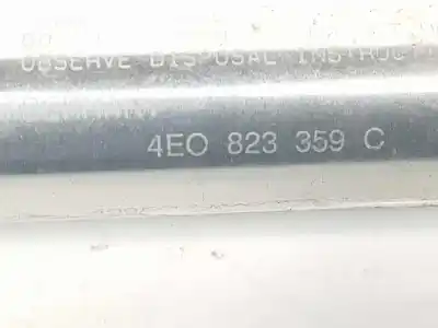 Second-hand car spare part bonnet gas strut for audi a8 (4e2) 4.0 v8 32v tdi biturbo cat (ase) oem iam references 4e0823359c  4e0823359c
