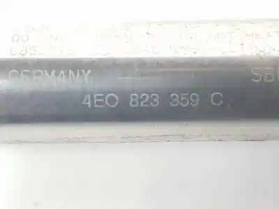 Second-hand car spare part bonnet gas strut for audi a8 (4e2) 4.0 v8 32v tdi biturbo cat (ase) oem iam references 4e0823359c  4e0823359c