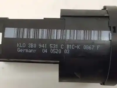 Pezzo di ricambio per auto di seconda mano controllo della luce per volkswagen passat berlina (3b3) 1.9 tdi riferimenti oem iam 3b0941531c 3b0941531c 