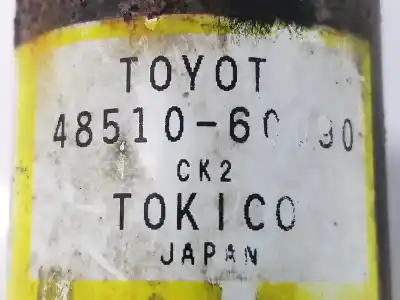 Peça sobressalente para automóvel em segunda mão amortecedor dianteiro direito por toyota land cruiser (j12) 3.0 turbodiesel referências oem iam 4851060090 4851069285 