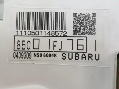 Peça sobressalente para automóvel em segunda mão quadrante por subaru xv 2.0 cat referências oem iam 85002fj761  85002fj761