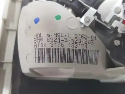 Second-hand car spare part left tailgate door light for bmw x3 (e83) 2.0 d oem iam references 63213420203  63213420203