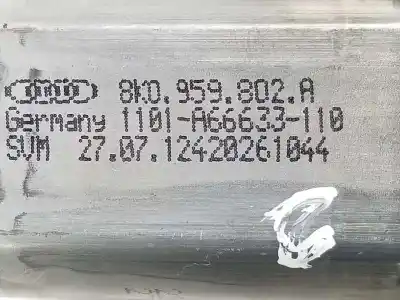 Автозапчасти б/у мотор стекла переднего правого за audi a4 b8 (8k2) 2.0 tdi ссылки oem iam 8k0959802a  8t0959802b