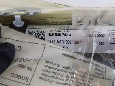 Автозапчастина б/у передня права подушка безпеки для audi q7 (4l) 4.2 v8 32v tdi biturbo 326 cv / 240 kw посилання на oem iam 4l0880742a  4l0880742a