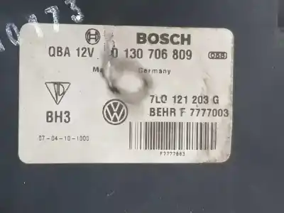 Автозапчастина б/у електро вентилятор для audi q7 (4l) 4.2 v8 32v tdi biturbo 326 cv / 240 kw посилання на oem iam 7l0121203g  7l0121203g