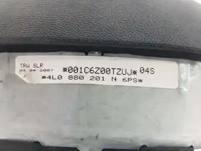 Автозапчасти б/у комплект подушки безопасности за audi q7 (4l) 4.2 v8 32v tdi biturbo 326 cv / 240 kw ссылки oem iam 4l1857041n  4l0880201aa