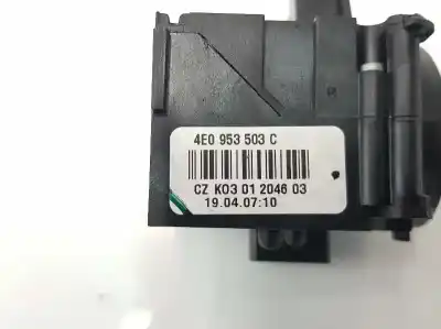 Second-hand car spare part windshiel wiper switch for audi q7 (4l) 4.2 v8 32v tdi biturbo 326 cv / 240 kw oem iam references 4e0953503c  4e0953503c