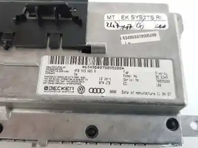 Second-hand car spare part multifunction display for audi q7 (4l) 4.2 v8 32v tdi biturbo 326 cv / 240 kw oem iam references 4f0919603b  4f0919603b
