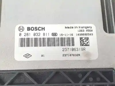 Second-hand car spare part ecu engine control for dacia logan ii 1.5 dci oem iam references 237106319r  237106319r