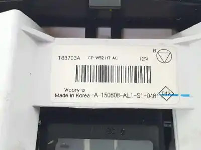 Second-hand car spare part climate control for dacia logan ii 1.5 dci oem iam references 275106734r  275106734r