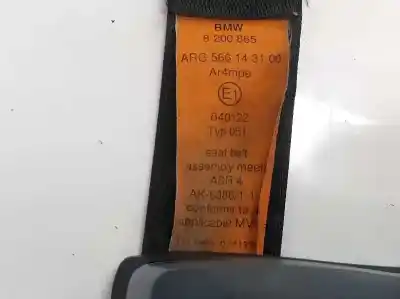 Second-hand car spare part front left seat belt for bmw serie 3 compacto (e36) 1.9 cat oem iam references 8200865  72118200865