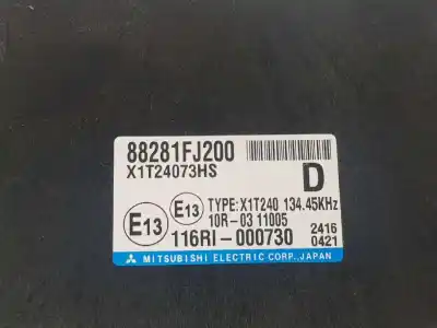 Second-hand car spare part electronic module for subaru xv 2.0 diesel cat oem iam references 88281fj200  88281fj200