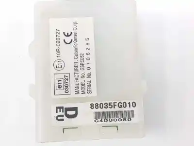 Second-hand car spare part electronic module for subaru xv 2.0 diesel cat oem iam references 88035fg010  88035fg010