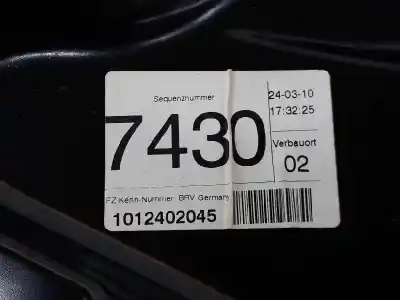 Gebrauchtes Autoersatzteil fensterheber vorne rechts zum volkswagen passat berlina 2.0 tdi oem-iam-referenzen 3c1837756k 969243101 3c1837462l 