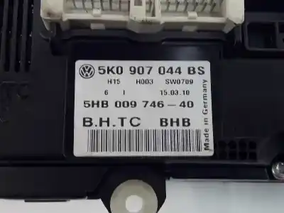 Автозапчастина б/у клімат-контроль для volkswagen passat berlina 2.0 tdi посилання на oem iam 5k0907044bs 5hb00974640 5k0907044ha 