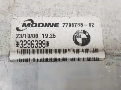 Peça sobressalente para automóvel em segunda mão intercooler por bmw 1 coupé (e82) 120 d referências oem iam 17517798788  3296399