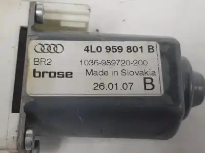 Second-hand car spare part rear left window motor for audi q7 (4l) 3.0 v6 24v tdi oem iam references 4l0959801b  4l0959801b