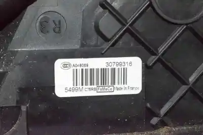 Автозапчастина б/у замок заднього правого дверя для volvo xc60 i suv (156) 2.4 d посилання на oem iam 31253917  30799316