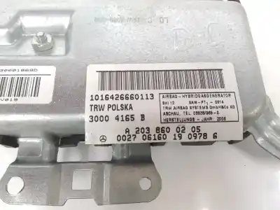 Автозапчастина б/у передня права бічна подушка безпеки для mercedes-benz clase e (w211) e 420 cdi (211.029) посилання на oem iam a2038600205  a2038600205