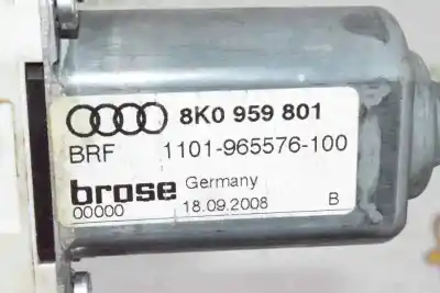 Peça sobressalente para automóvel em segunda mão motor elevador vidro dianteiro esquerdo por audi a4 b8 avant (8k5) 2.0 tdi referências oem iam 8t0959801a  8k0959801