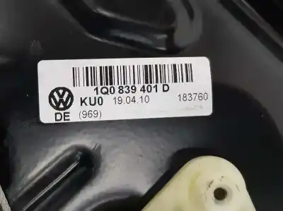 Автозапчасти б/у регулятор стекла заднего левого за vw eos (1f7, 1f8) 2.0 tdi 16v ссылки oem iam 1q0839401d  1q0839401d