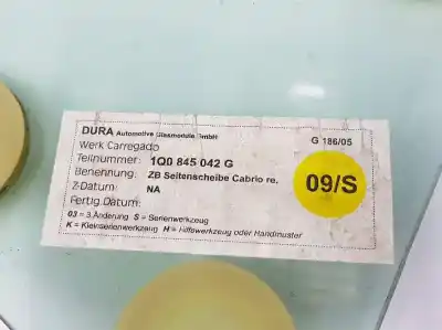 Gebrauchtes Autoersatzteil moon custody hinten rechts zum volkswagen eos (1f8) 2.0 tdi oem-iam-referenzen 1q0845042h 1q0845042h 