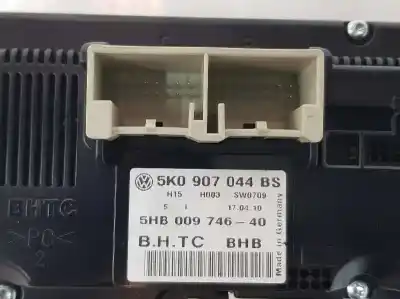Second-hand car spare part climate control for vw eos (1f7, 1f8) 2.0 tdi 16v oem iam references 5k0907044bs  5k0907044bs