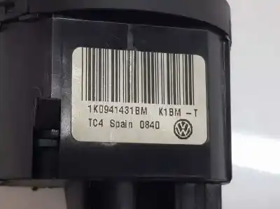 Second-hand car spare part headlights switch for vw eos (1f7, 1f8) 2.0 tdi 16v oem iam references 1k0941431bm