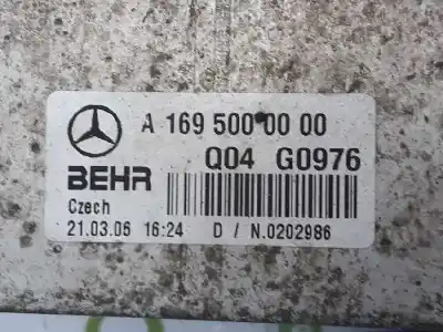 Автозапчастина б/у інтеркулер для clase c clase a 2.0 cdi посилання на oem iam a1695000000  1695000900, aksdasis|127008n, avaqualitycooling|ms4368, avaquali