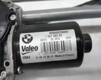 Pezzo di ricambio per auto di seconda mano tiranti e motorino del tergicristallo anteriore per bmw serie 1 berlina 5p (f20) 2.0 116d riferimenti oem iam 61617239510  61617239510