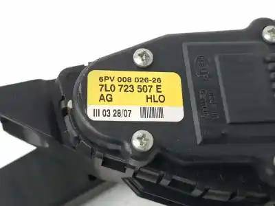Автозапчасти б/у педальный потенциометр за audi q7 (4l) 3.0 v6 24v tdi ссылки oem iam 7l0723507e  7l0723507e