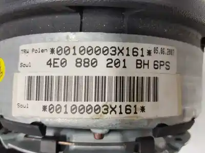 Автозапчасти б/у комплект подушки безопасности за audi a8 (4e2) 4.0 v8 32v tdi biturbo cat (ase) ссылки oem iam 4e1857003d24a  4e0880201bh6ps