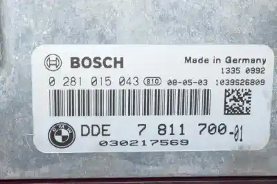 Second-hand car spare part ecu engine control for bmw 1 coupé (e82) 120 d oem iam references 13617811700  13617811700