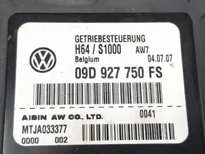 Автозапчастина б/у блок управління акпп для audi q7 (4l) 3.0 v6 24v tdi посилання на oem iam 09d927750fs  09d927750fs