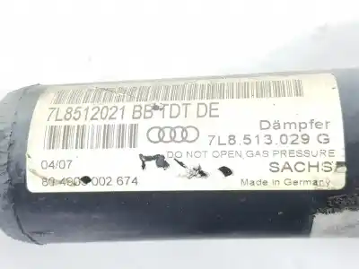 Автозапчастина б/у амортизатор задній лівий для audi q7 (4l) 3.0 v6 24v tdi посилання на oem iam 7l8513029h