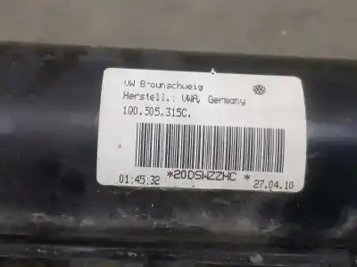 Second-hand car spare part rear axle for vw eos (1f7, 1f8) 2.0 tdi 16v oem iam references 1q0505315c  1q0505315c