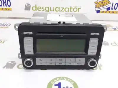 Second-hand car spare part audio system / radio cd for volkswagen passat berlina 2.0 tdi oem iam references 1k0035198c